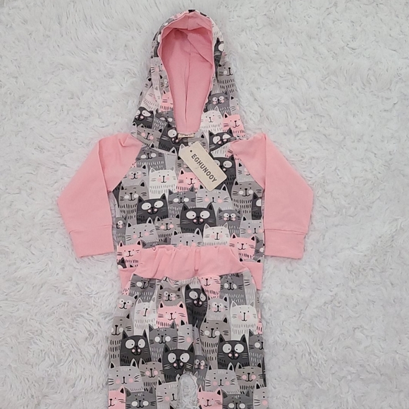 EGHUNOOY Other - EGHUNOOY Baby Girl Matching Set